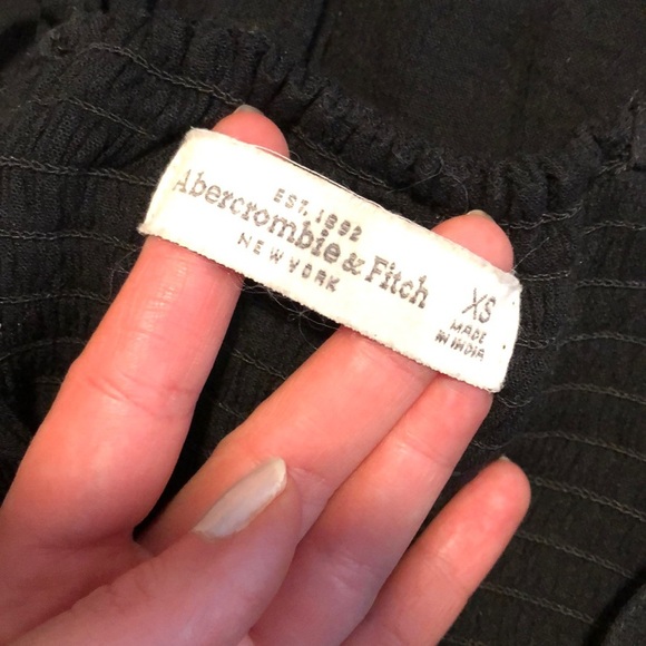 Black Crochet Romper - Picture 6 of 7